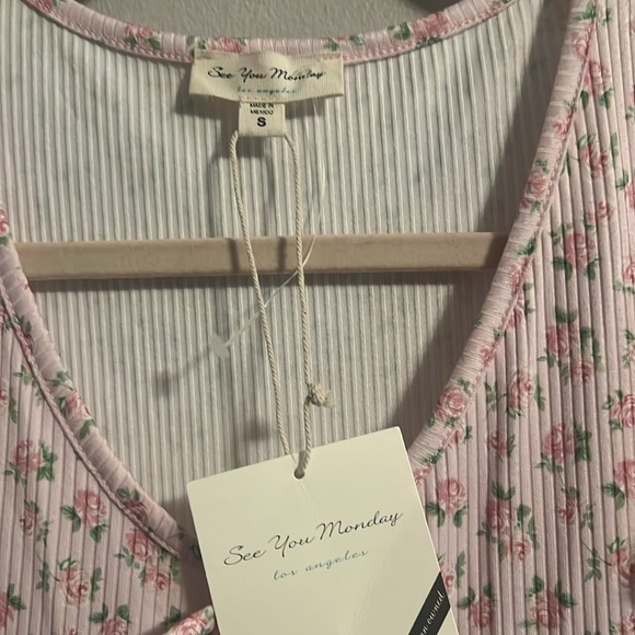 🆕See you monday size S floral dress - Picture 3 of 6